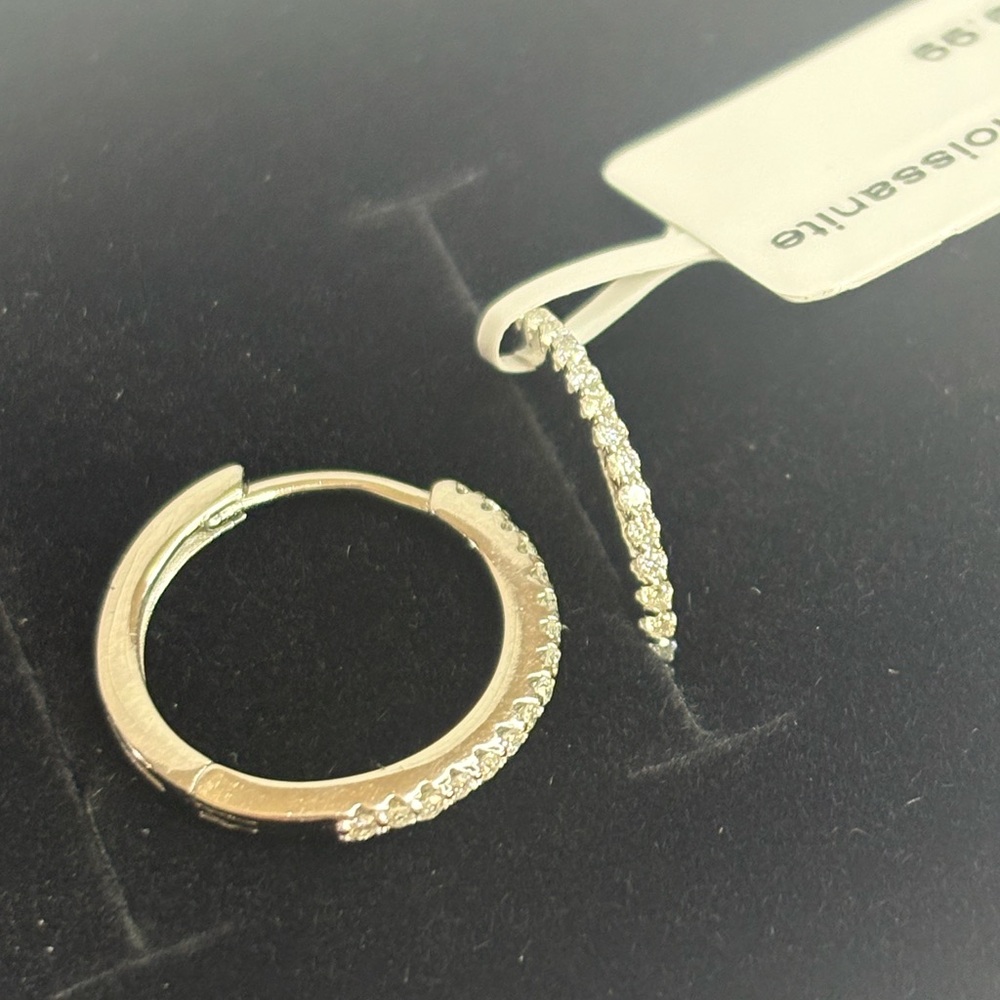 Elegant Silver Hoop Earrings